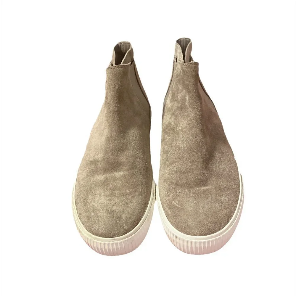 Vince Suede Chelsea High-top Booties 8.5